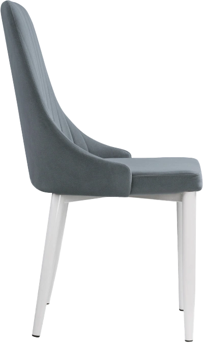 Стул Kora, на металлокаркасе, white / gray