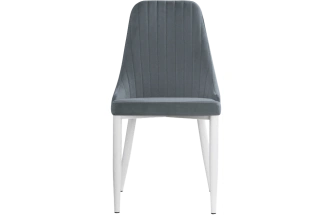 Стул Kora, на металлокаркасе, white / gray