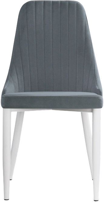 Стул Kora, на металлокаркасе, white / gray