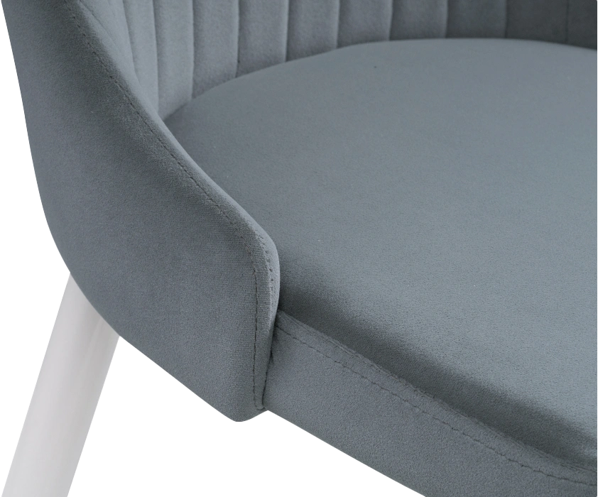 Стул Kora, на металлокаркасе, white / gray