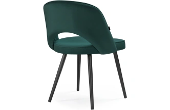 Стул Сандвикен, мягкий, черный / velutto 20