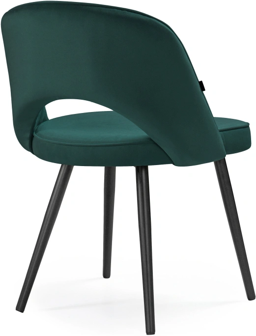 Стул Сандвикен, мягкий, черный / velutto 20