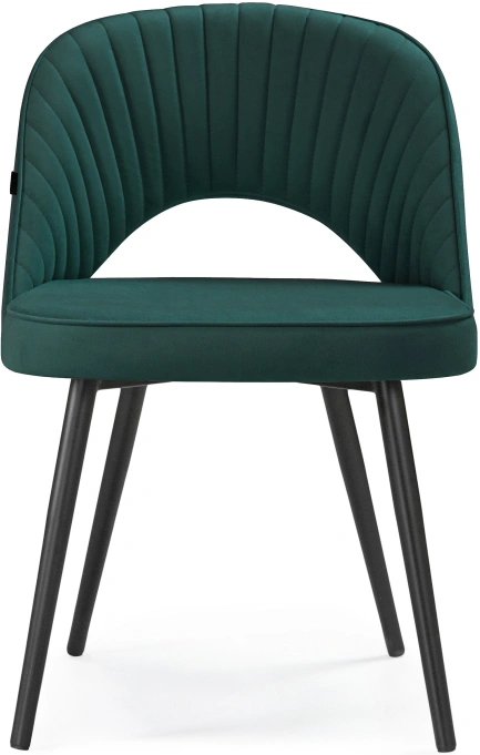 Стул Сандвикен, мягкий, черный / velutto 20