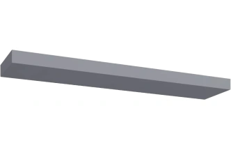 Полка настенная Норден, 800x190x40, Серый глянец