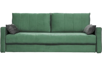 Диван прямой Бали 3, Tenerife grass, Tenerife stone