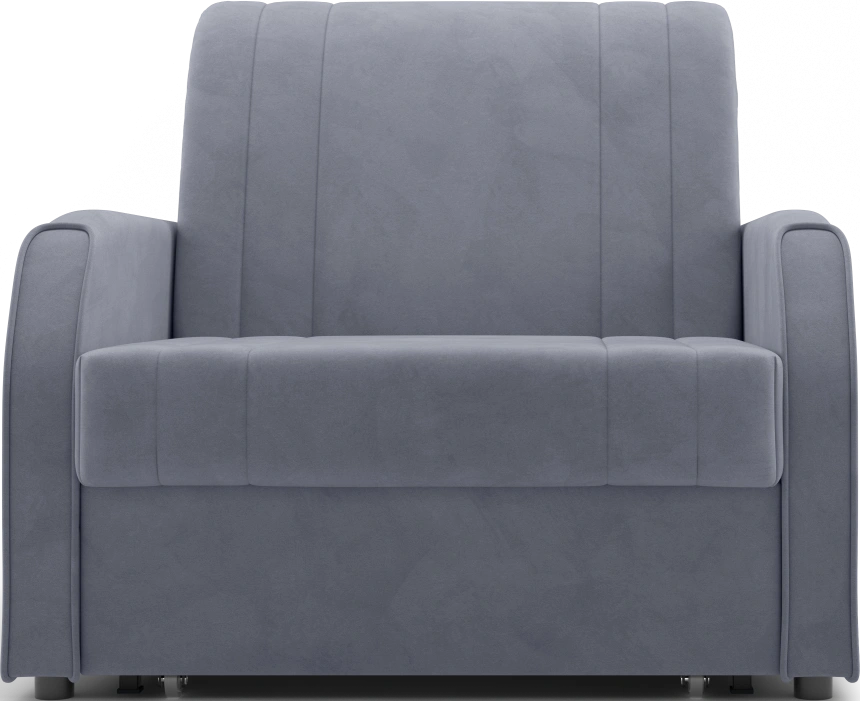 Кресло-кровать Турин 80, модель 053, Velutto 32 (темно-серый)