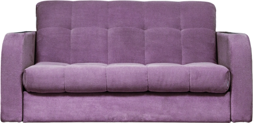 Диван прямой Дублин 140, Sense 03 plum, Венге