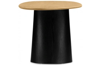 Обеденный стол Ares, дуб / черный