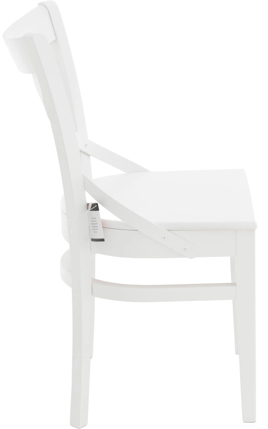 Стул Соло Венский, деревянный, жесткий, эмаль белая