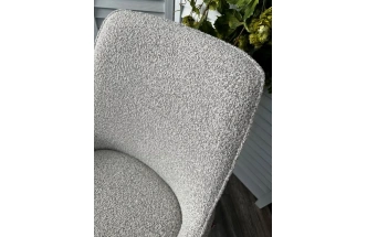 Стул Brio, мягкий, UF995-02, букле, черный каркас 