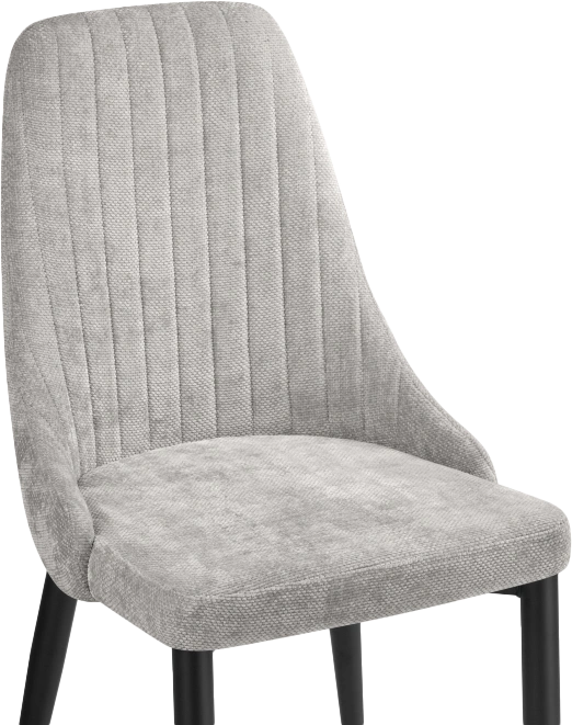 Стул Kora, на металлокаркасе, black / gray