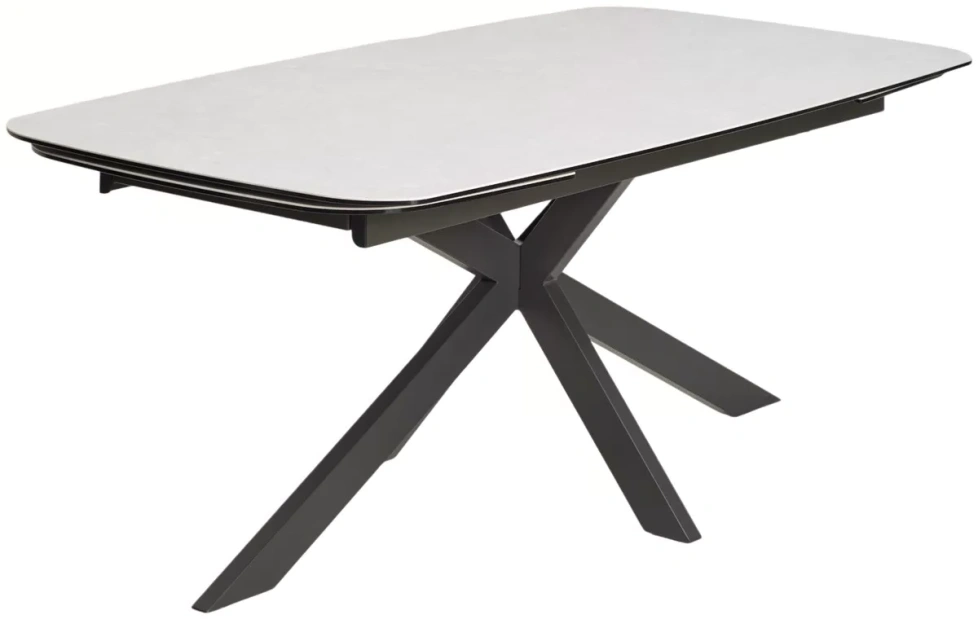 Обеденный раздвижной стол Alvis 180, TL-319, испанская керамика, темно-серый каркас