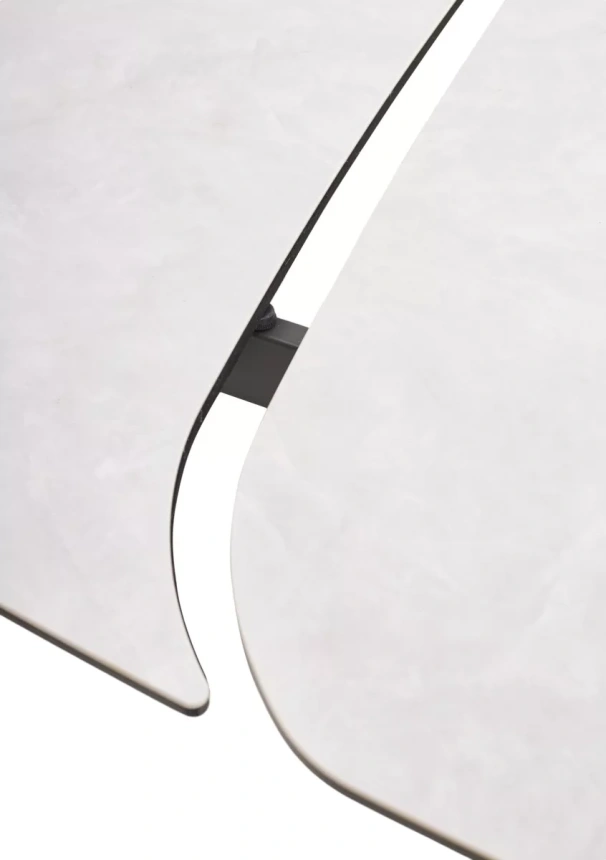 Обеденный раздвижной стол Alvis 180, TL-319, испанская керамика, темно-серый каркас