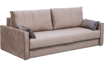 Диван прямой Бали 3, Tenerife cream, Tenerife stone