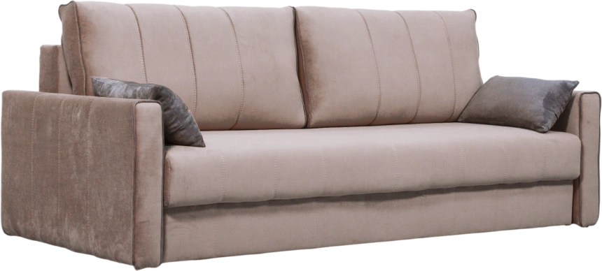 Диван прямой Бали 3, Tenerife cream, Tenerife stone