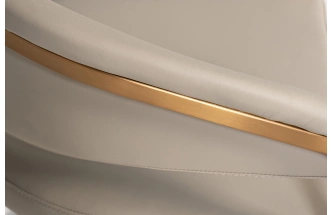 Стул Surge, мягкий, экокожа, светлый