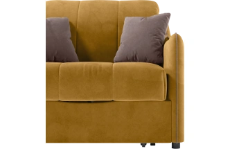 Кресло-кровать Дели 80, модель 032, Ultra Mustard​ / Ultra Stone​ (горчичный)