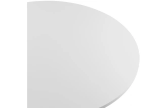 Кухонный стол Барел, 110 х 110, белый / белый