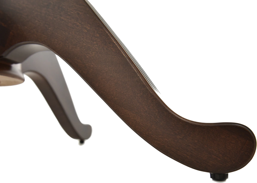 Кухонный стол Фабрицио 1, D 100, орех темный, каркас орех темный