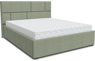 Кровать Невада 1, мягкая, двуспальная, 180x200, Боска 16