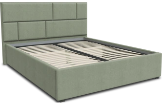 Кровать Невада 1, мягкая, двуспальная, 180x200, Боска 16