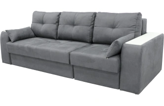 Диван прямой Остин 2, MONAKO-A 06, Рамух белый