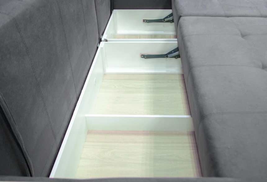 Диван прямой Остин 2, MONAKO-A 06, Рамух белый