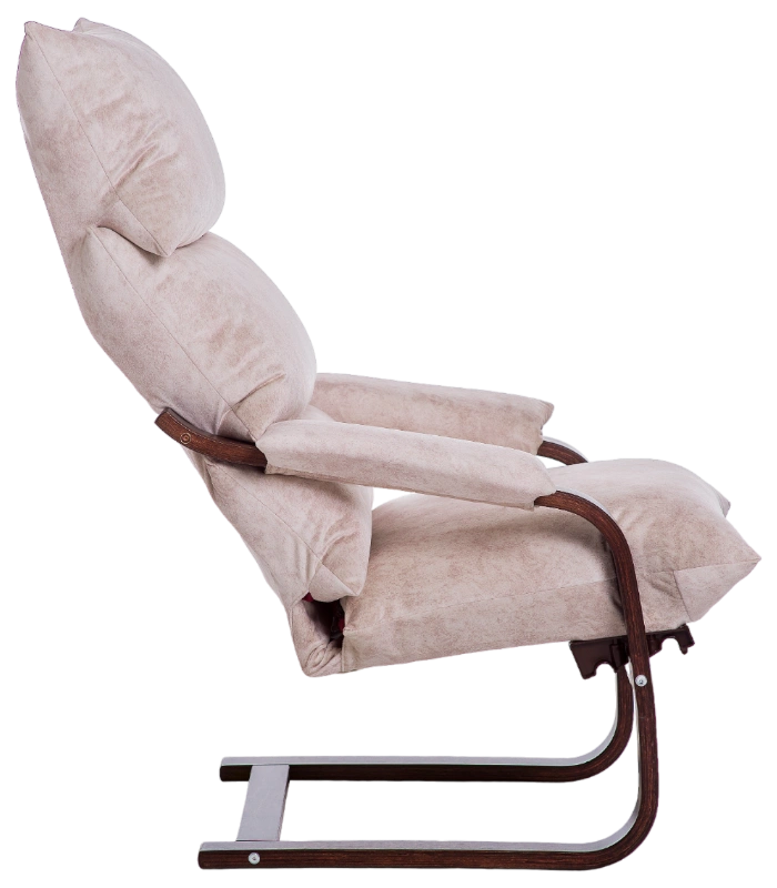 Кресло Релакс. Nevada ivory, Орех