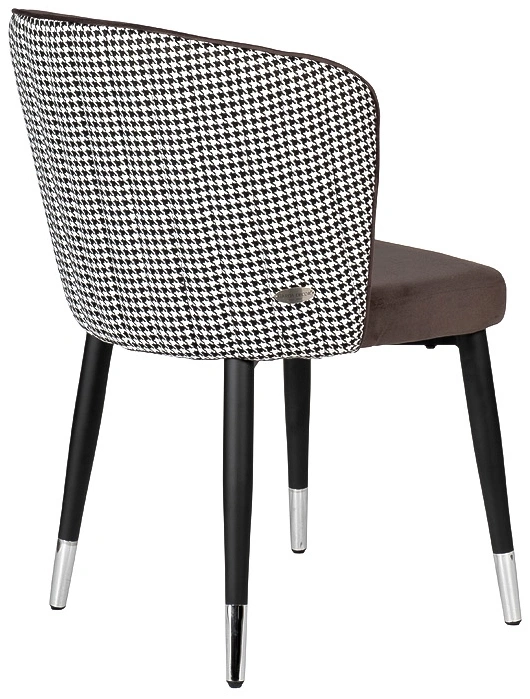 Стул 30C-1232F GR, мягкий, велюр, серый 