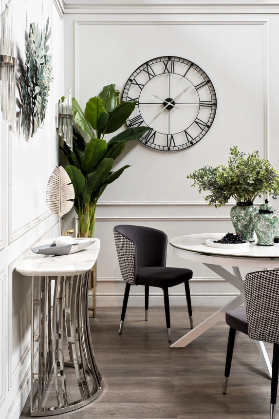 Стул 30C-1232F GR, мягкий, велюр, серый 