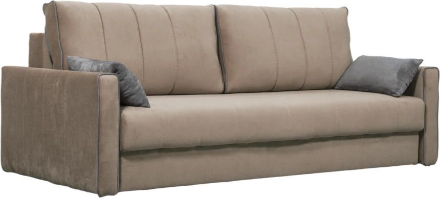 Диван прямой Бали 3, Tenerife humus, Tenerife stone