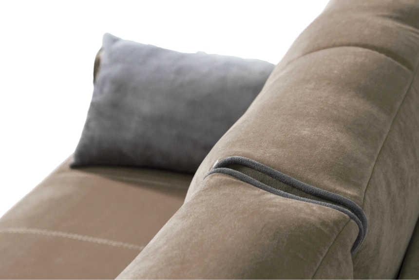 Диван прямой Бали 3, Tenerife humus, Tenerife stone