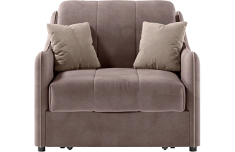 ​Кресло-кровать Дели 80, модель 032, Ultra Stone​ / Ultra Sand​ (коричневый​)