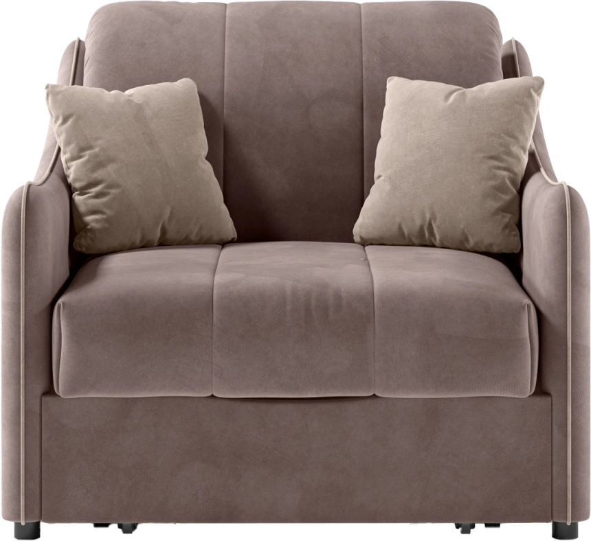 ​Кресло-кровать Дели 80, модель 032, Ultra Stone​ / Ultra Sand​ (коричневый​)