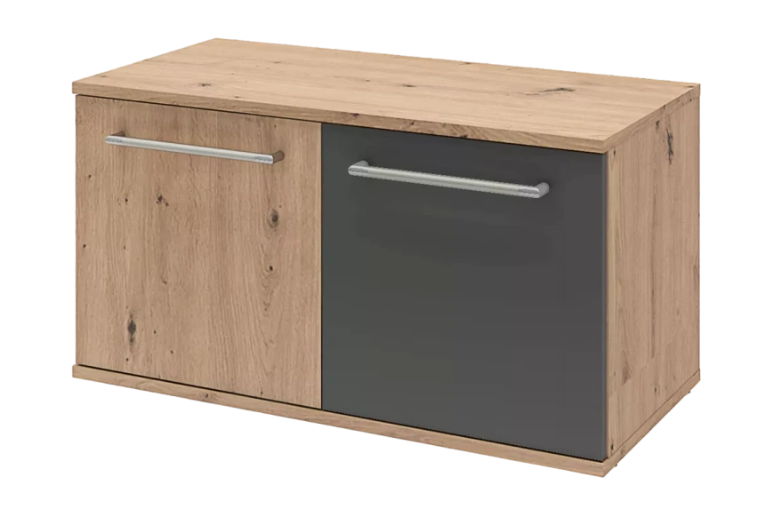 Прихожая Итон, Дуб дикий/Черный