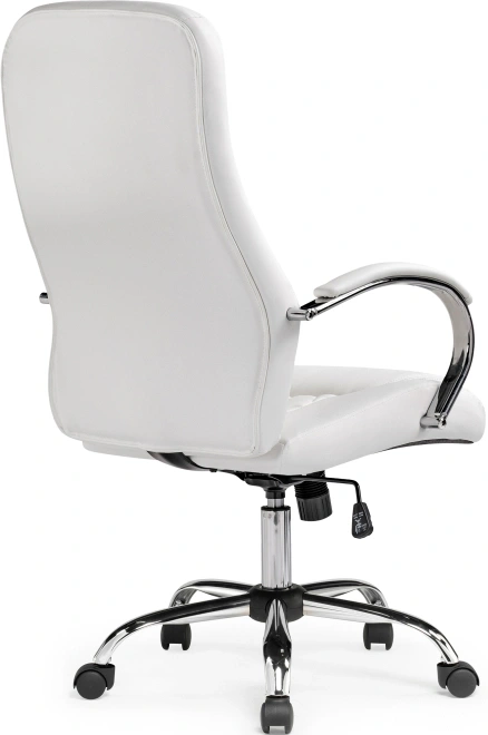 Компьютерное кресло Tron, экокожа белый