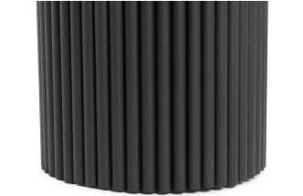 Кухонный стол Барел, 110 х 110, черный / черный