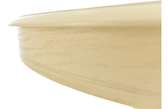 Кухонный стол Фабрицио 1, D 100, слоновая кость, каркас слоновая кость