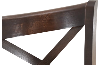 Стул Соло Венский, деревянный, браво бежевый велюр, каркас орех темный