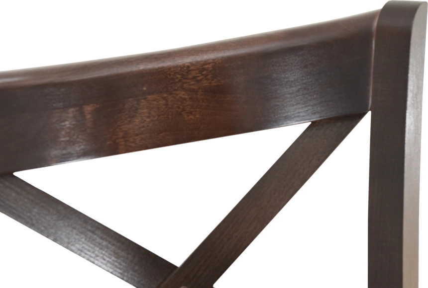 Стул Соло Венский, деревянный, браво бежевый велюр, каркас орех темный