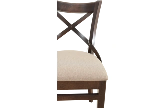 Стул Соло Венский, деревянный, браво бежевый велюр, каркас орех темный