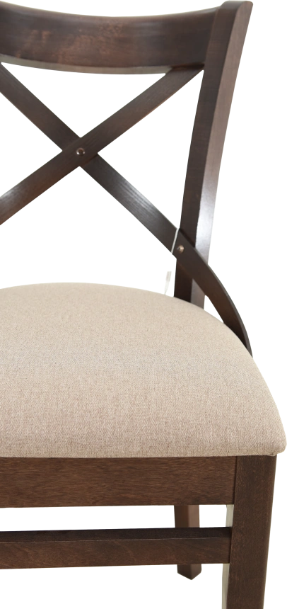 Стул Соло Венский, деревянный, браво бежевый велюр, каркас орех темный