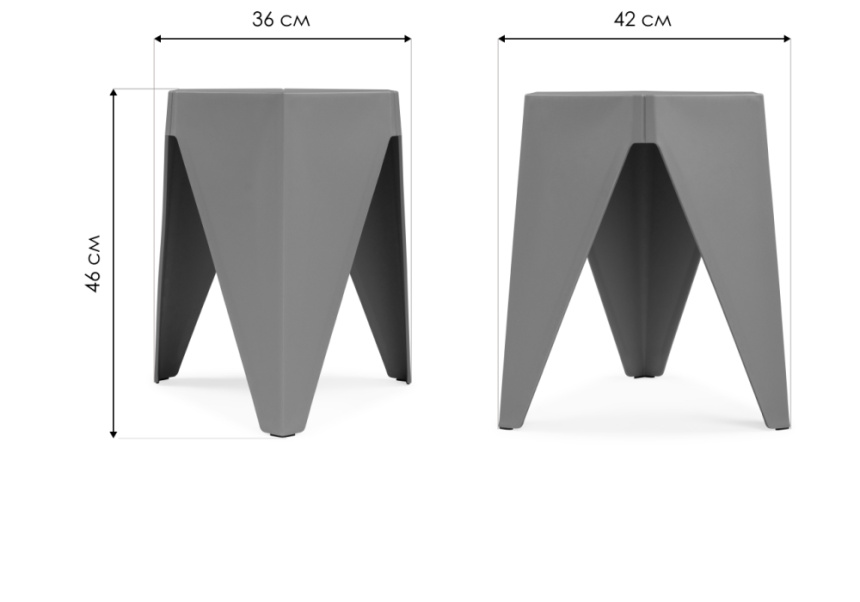 Табурет Korner, gray