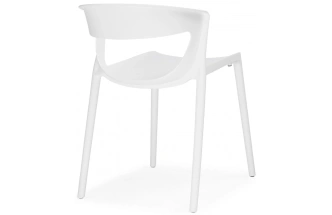 Стул Градно, пластиковый, белый
