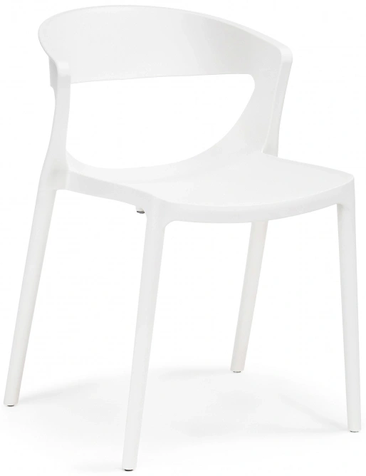 Стул Градно, пластиковый, белый