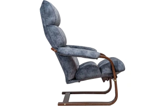 Кресло Квин, Nevada grafit, Орех