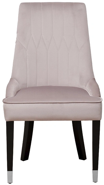 Стул Elegante, мягкий, велюр, жемчужно-серый Colt1001 