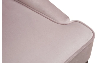 Стул Elegante, мягкий, велюр, жемчужно-серый Colt1001