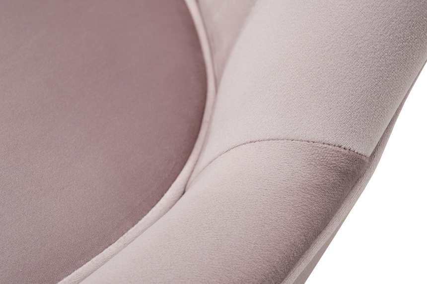 Стул Elegante, мягкий, велюр, жемчужно-серый Colt1001 