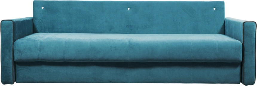 Диван прямой Бали 3, Tenerife deep ocean, Tenerife stone